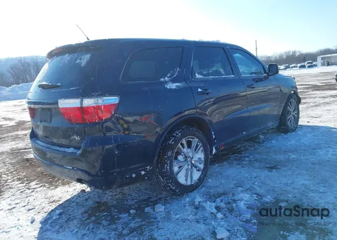 2013 Dodge Durango R/T из США, поврежденный, VIN 1C4SDJCT3DC663785